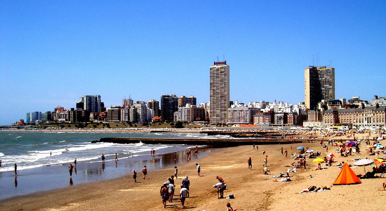 Playa Grande, Mar del Plata.