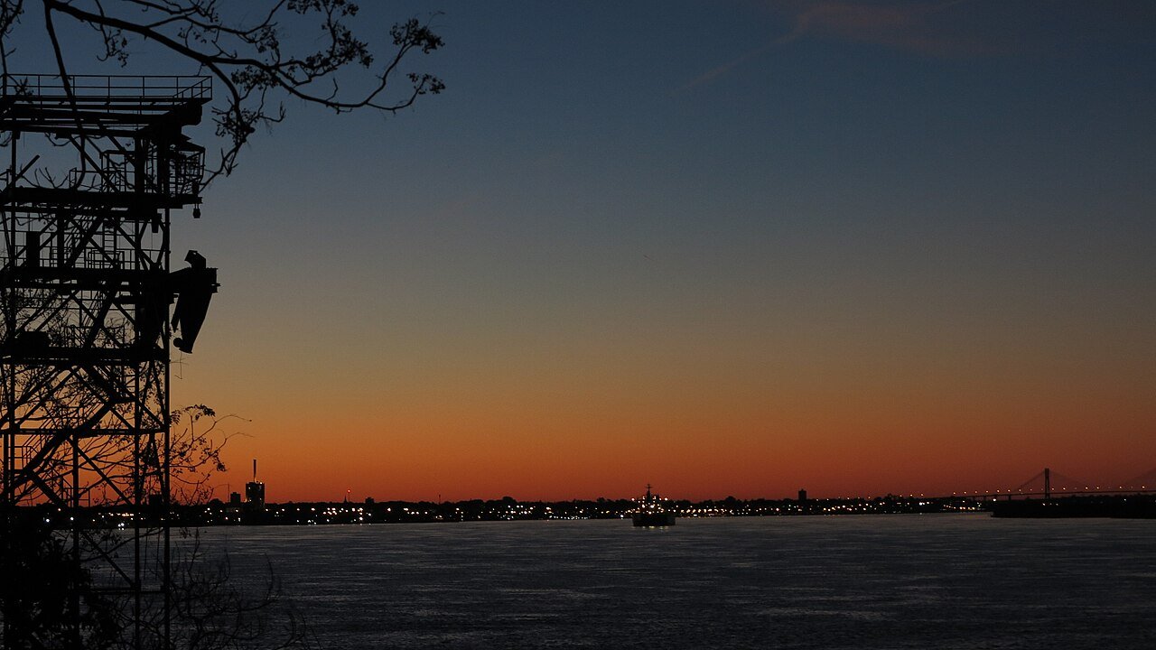 Río Paraná visto desde Rosario